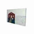 Begin Home Decor 12 x 18 in. Boathouse-Print on Canvas 2080-1218-CO153